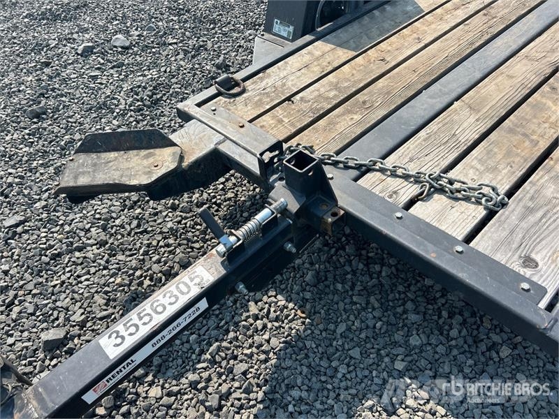 Barreto E4X6TBT 6 ft S/A Trencher Trailer Dieplader