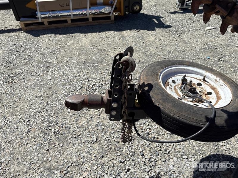 Barreto E4X6TBT 6 ft S/A Trencher Trailer Pranchas / Carrega-tudo