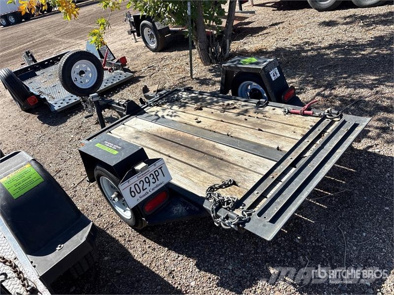 Barreto E4X6TBT 6 ft S/A Tilt Deck Trailer 로우 로더