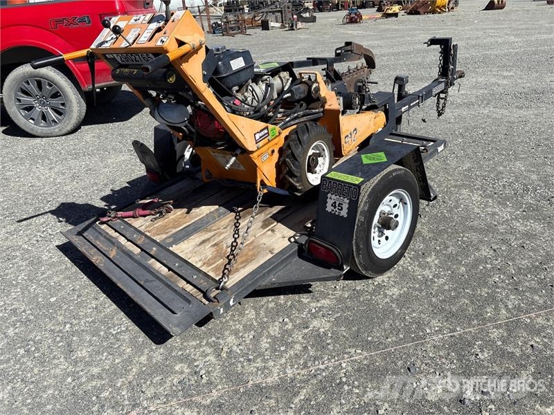 Barreto E4X6TBT 6 ft S/A Equipment Trailer Auto pārvadāšanas treileri
