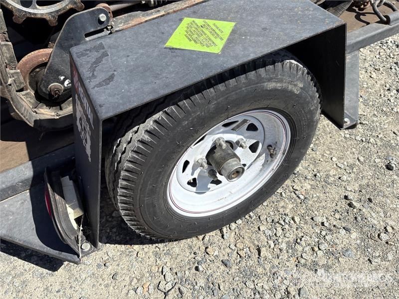 Barreto E4X6TBT 6 ft S/A Trencher Trailer Pranchas / Carrega-tudo