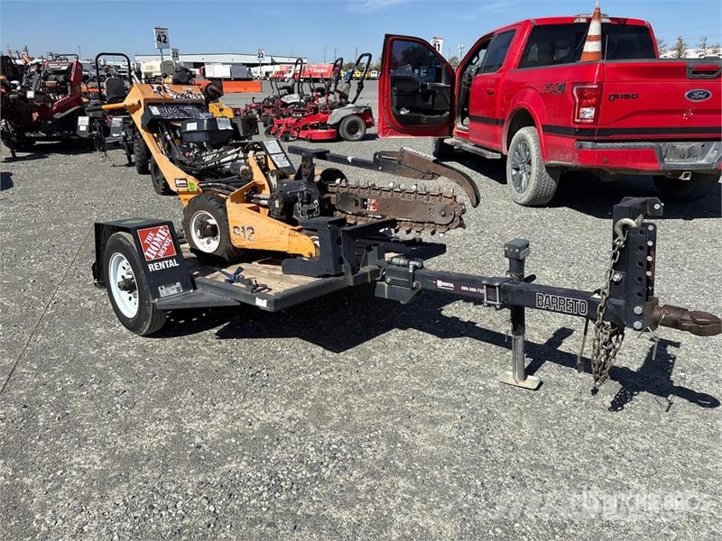 Barreto E4X6TBT 6 ft S/A Equipment Trailer Auto pārvadāšanas treileri