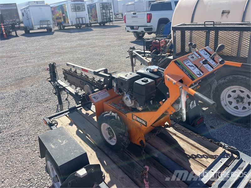 Barreto E924HM-4MS Walk Behind Trencher Koparki łańcuchowe