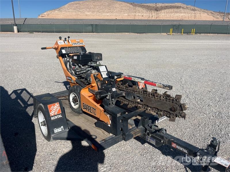 Barreto E924HM-4MS Walk Behind Trencher Koparki łańcuchowe