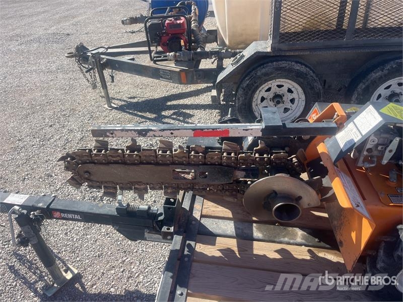 Barreto E924HM-4MS Walk Behind Trencher Koparki łańcuchowe