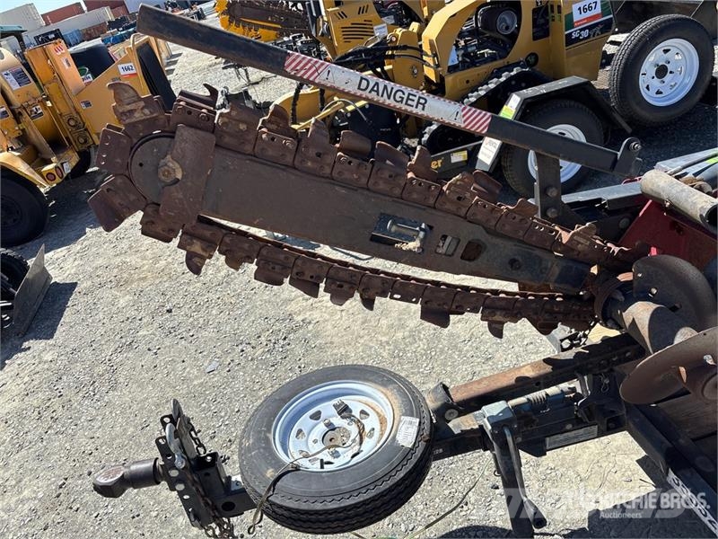Barreto Tracked Trencher Excavadoras de zanjas