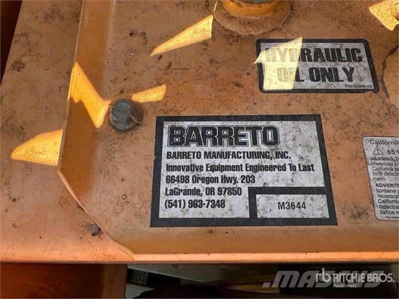 Barreto Walk Behind Trencher ماكينات حفر خنادق
