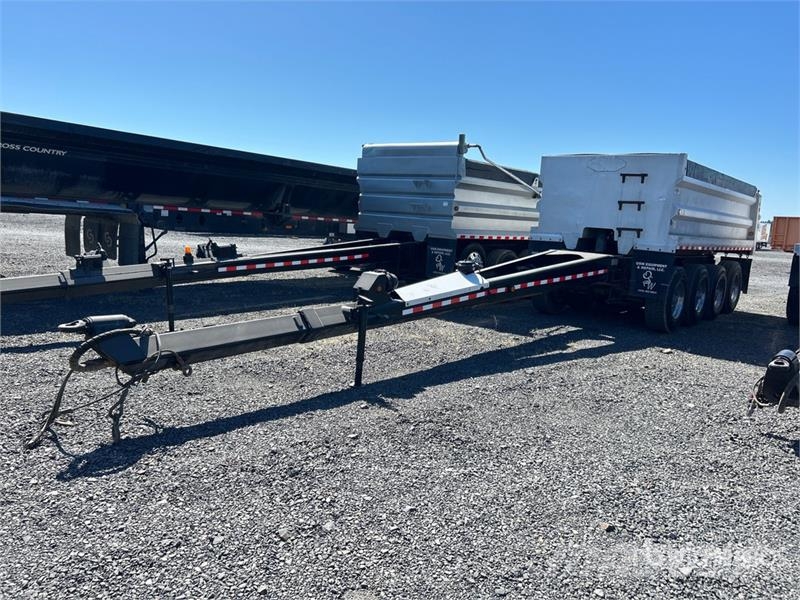 Beall 17 ft 6 in Quad/A Pup Dump Trailer Самоскиди