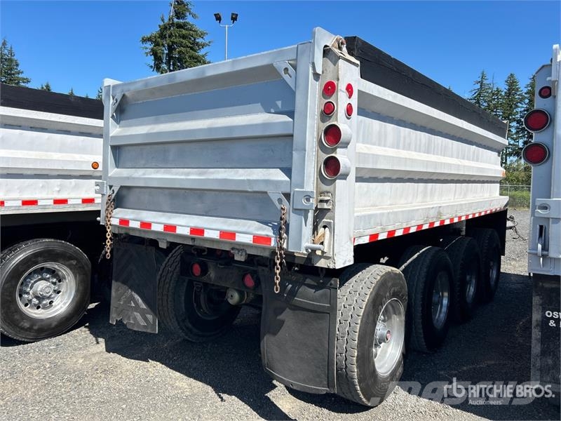 Beall 17 ft 6 in Quad/A Pup Dump Trailer Самоскиди