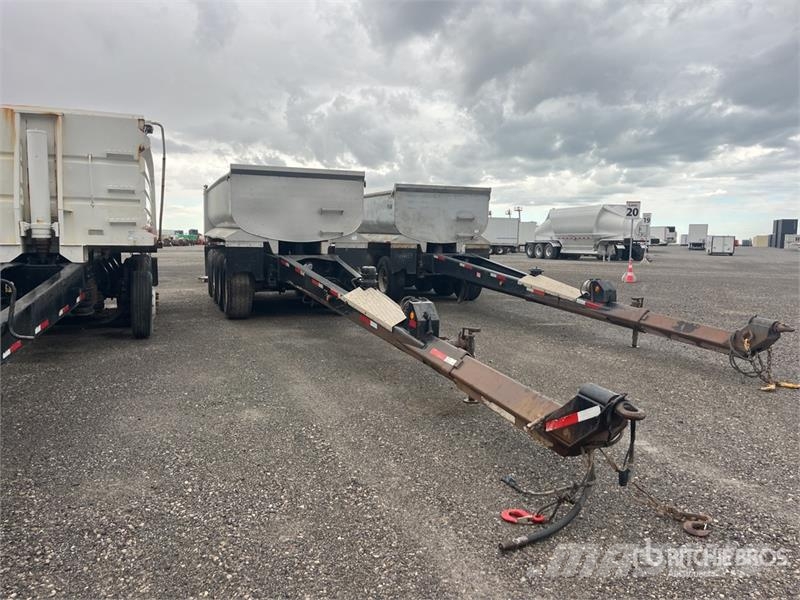 Beall 17 ft Quad/A Pup Dump Trailer Tipper trailers