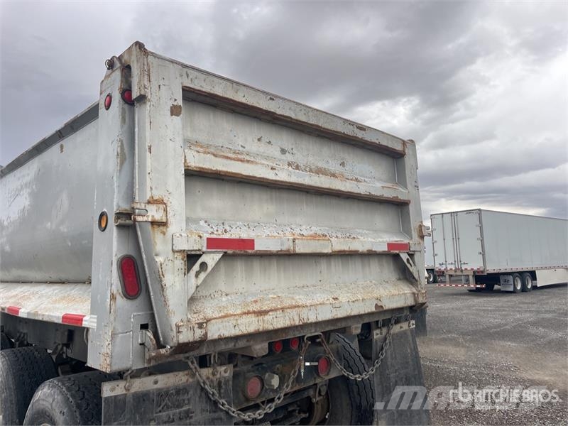 Beall 17 ft Quad/A Pup Dump Trailer Rimorchi ribaltabili
