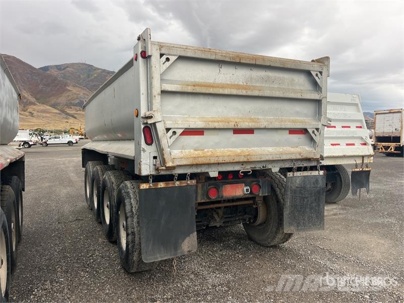 Beall 17 ft Quad/A Pup Dump Trailer Tipper trailers