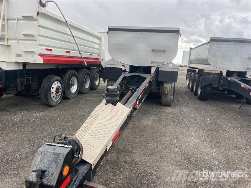 Beall 17 ft Quad/A Pup Dump Trailer Tipper trailers