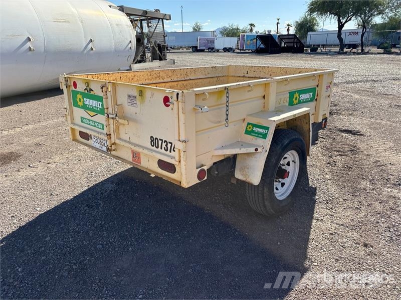  Best DB5X8 7 ft 11 in S/A Dump Utility Trailer Pašizgāzējs