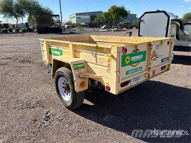  Best DB5X8 7 ft 11 in S/A Dump Utility Trailer Pašizgāzējs