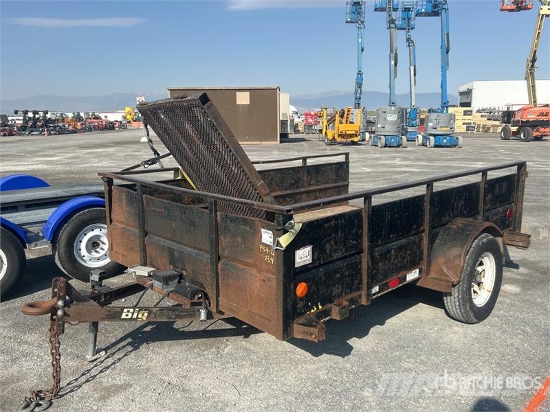 Big Tex 10 ft S/A Utility Trailer مقطورات أخرى