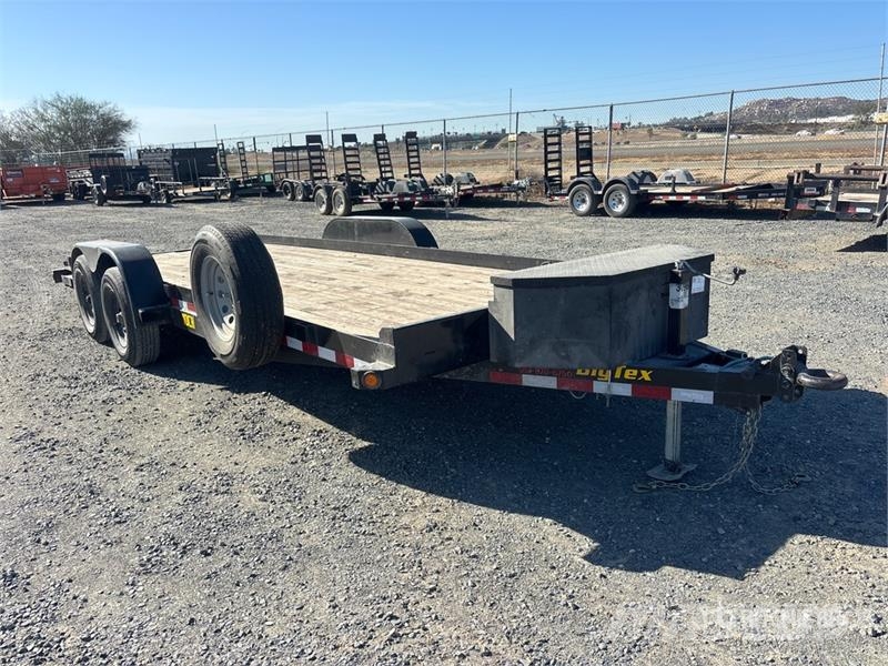 Big Tex 10CH-20 20 ft T/A Equipment Trailer Auto pārvadāšanas treileri