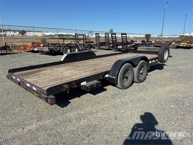 Big Tex 10CH-20 20 ft T/A Equipment Trailer Auto pārvadāšanas treileri