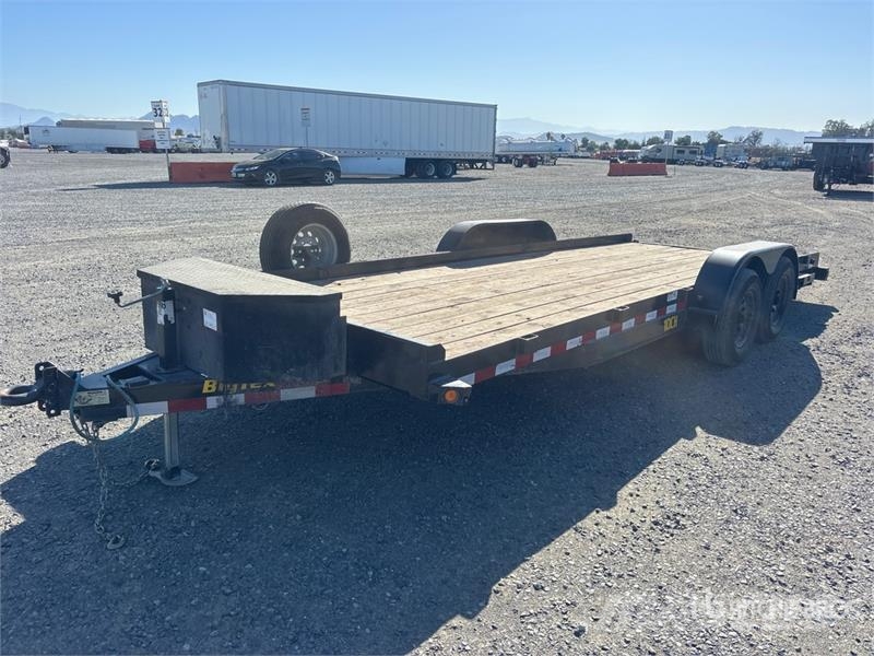 Big Tex 10CH-20 20 ft T/A Equipment Trailer Auto pārvadāšanas treileri