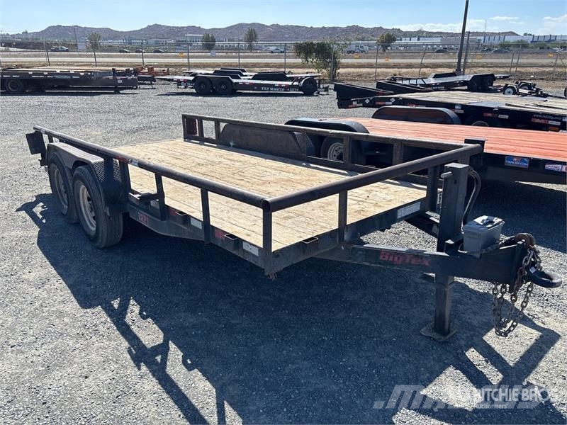 Big Tex 12PI-16 16 ft T/A Equipment Trailer Prikolice za prevoz vozil