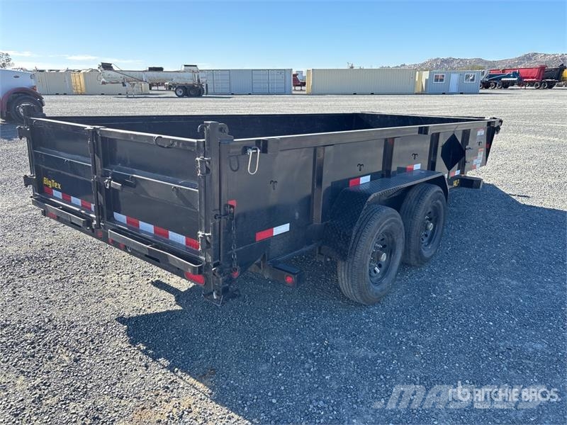 Big Tex 14LP 16 ft T/A Dump Utility Trailer Kiper prikolice