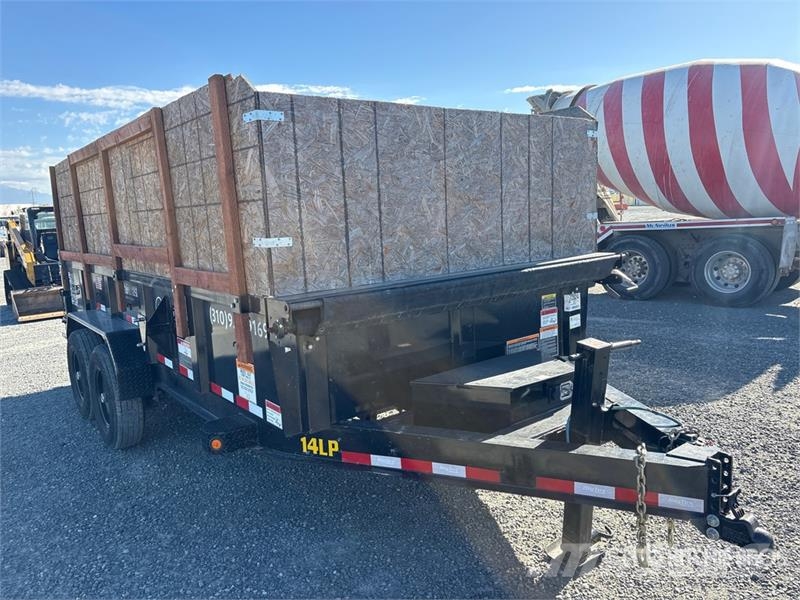 Big Tex 14LP 16 ft T/A Dump Utility Trailer Tipper trailers
