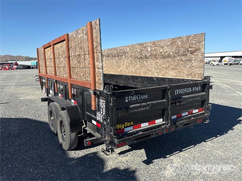 Big Tex 14LP 16 ft T/A Dump Utility Trailer Tipper trailers