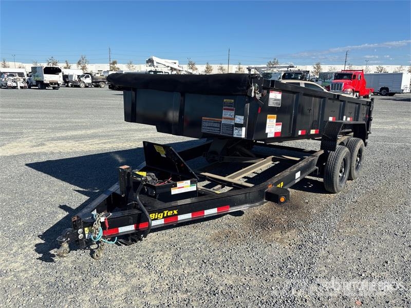 Big Tex 14LP 16 ft T/A Dump Utility Trailer Kiper prikolice