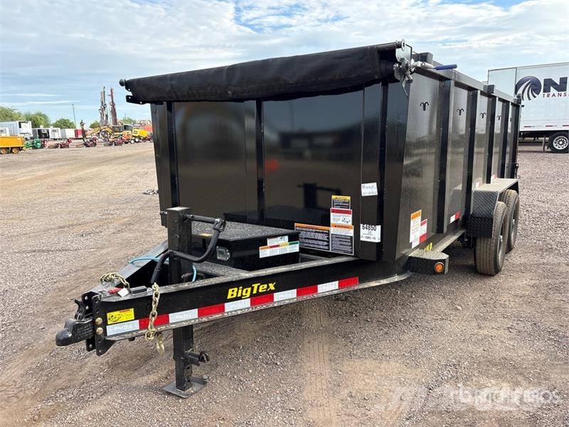 Big Tex 14LP-16BK6-P4 16 ft T/A Dump Utility Trailer Самоскиди