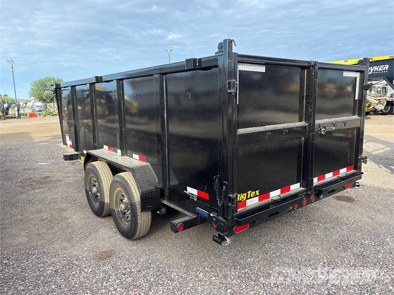 Big Tex 14LP-16BK6-P4 16 ft T/A Dump Utility Trailer Самоскиди