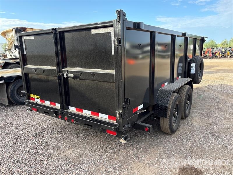 Big Tex 14LP-16BK6-P4 16 ft T/A Dump Utility Trailer Самоскиди