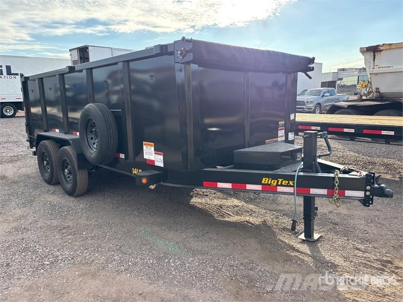 Big Tex 14LP-16BK6-P4 16 ft T/A Dump Utility Trailer Самоскиди