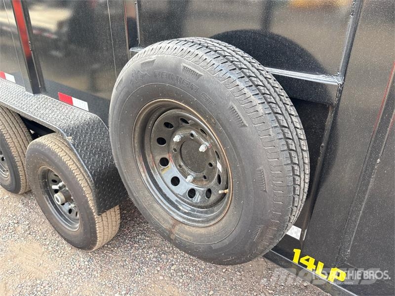 Big Tex 14LP-16BK6-P4 16 ft T/A Dump Utility Trailer Самоскиди