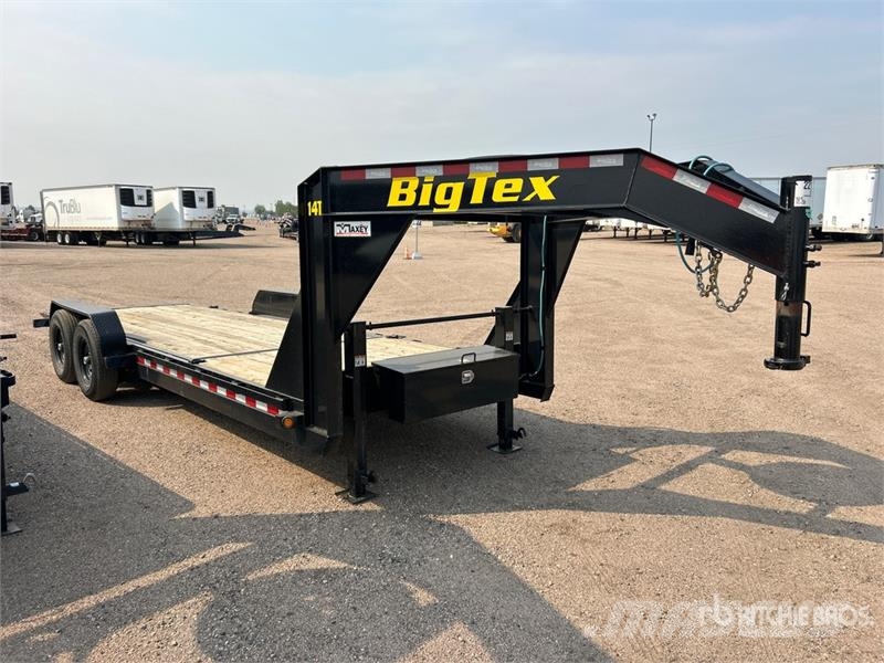 Big Tex 14TL-22GN T/A Gooseneck Tilt Deck Trailer Maskinhenger