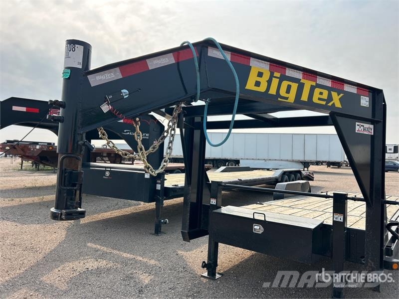 Big Tex 14TL-22GN T/A Gooseneck Tilt Deck Trailer Maskinhenger