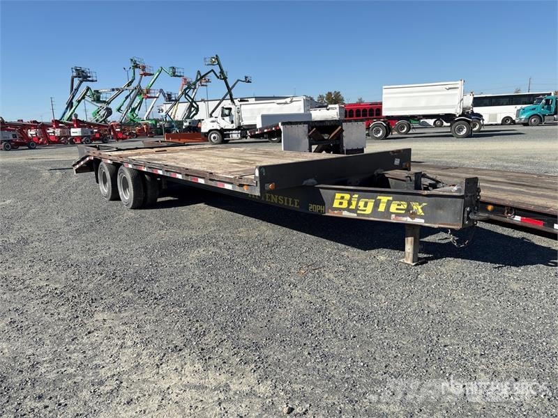 Big Tex 20 ft T/A Equipment Trailer Car carrier