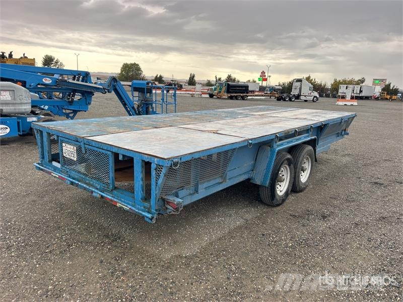 Big Tex 20 ft T/A Equipment Trailer Anhænger til Autotransport