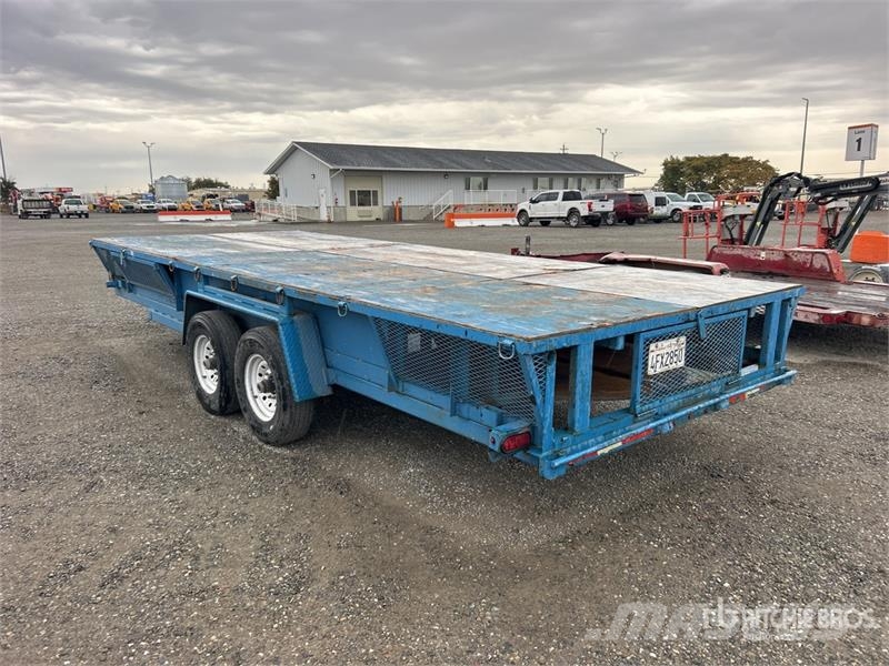 Big Tex 20 ft T/A Equipment Trailer Anhænger til Autotransport