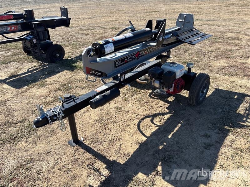 Black Diamond Gasoline Log Splitter 木材切割机