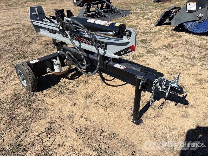 Black Diamond Gasoline Log Splitter 木材切割机