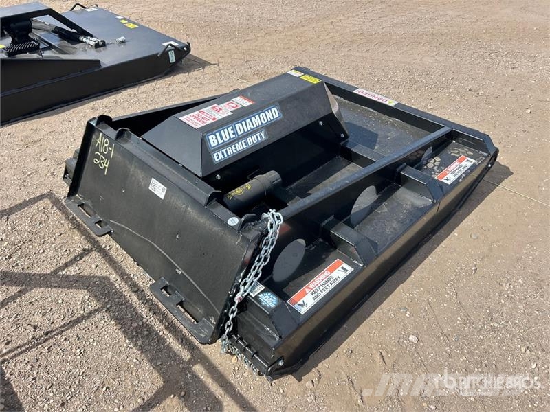 Blue Diamond 103015 60 in Skid Steer Brush Cutter (Unused) Навесные и прицепные косилки