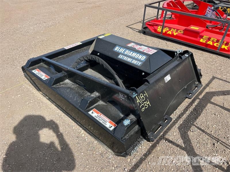 Blue Diamond 103015 60 in Skid Steer Brush Cutter (Unused) Навесные и прицепные косилки
