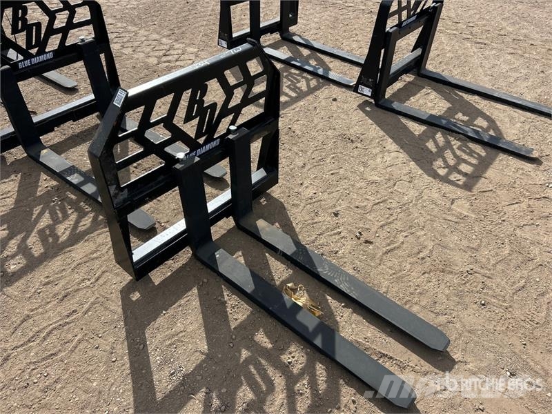 Blue Diamond 42 in Mini Skid Steer Forks (Unused) フォーク
