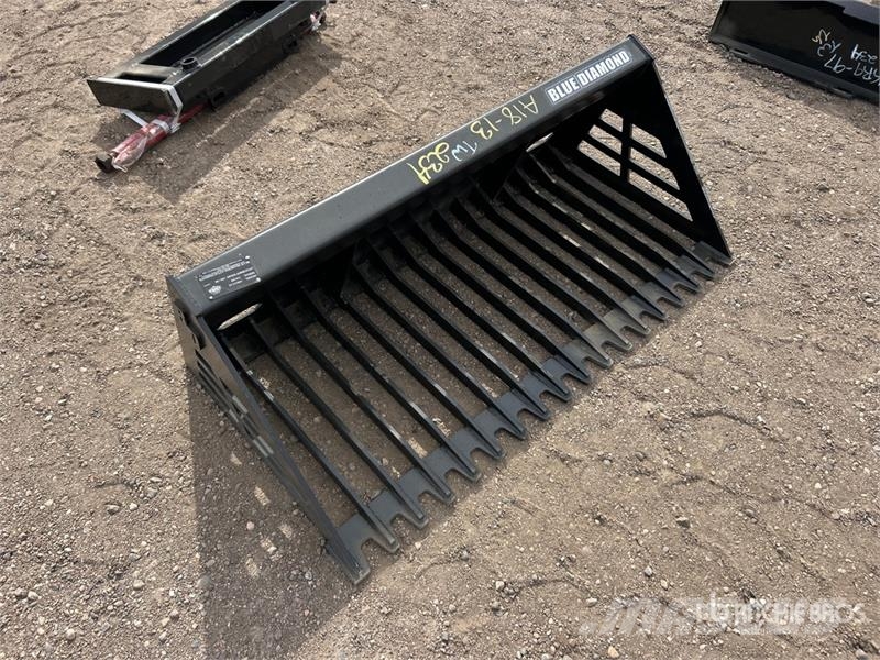 Blue Diamond 48 in Skeleton Mini Skid Steer Bucket (Unused) دلاء