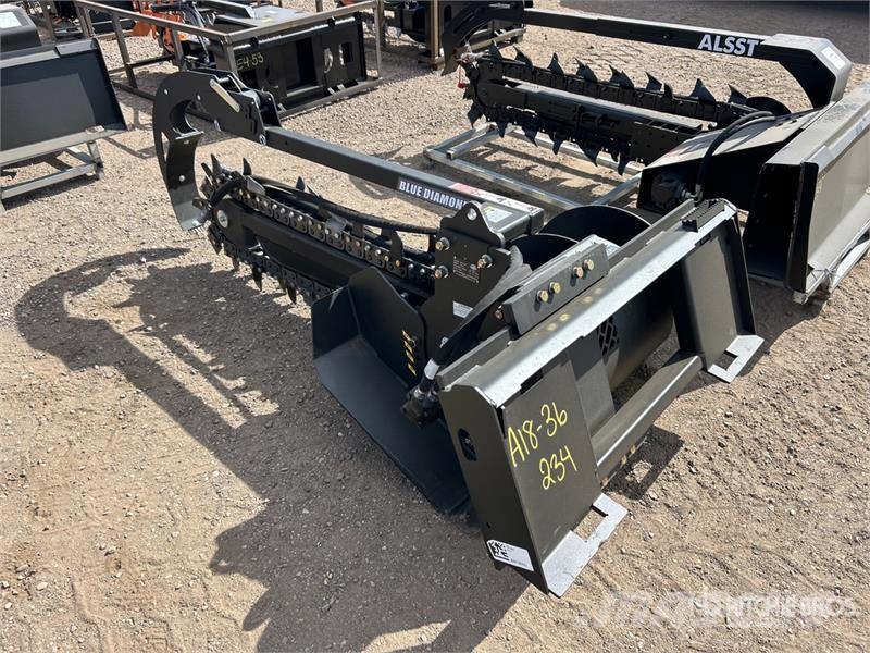 Blue Diamond 60 in Skid Steer Trencher (Unused) Trenchers