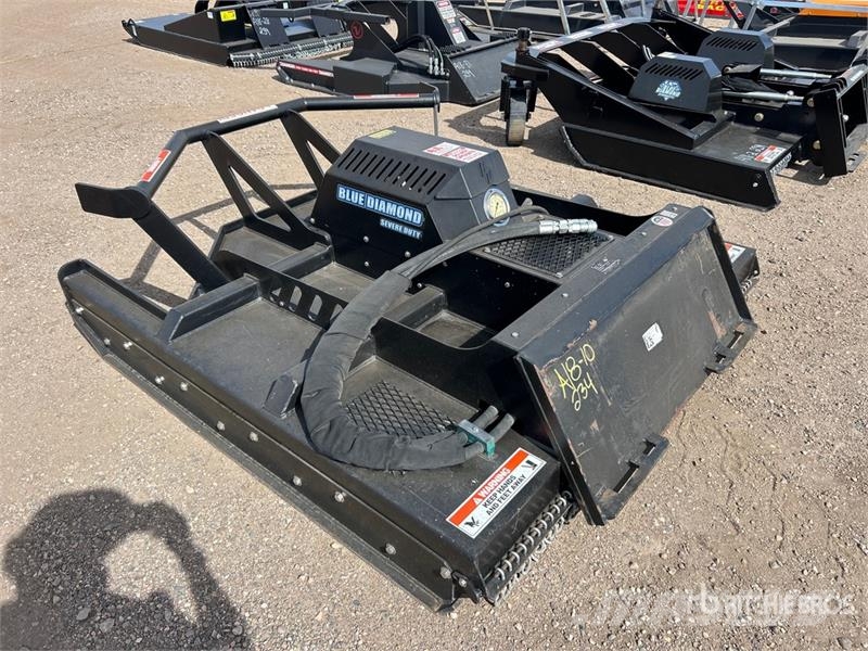 Blue Diamond 72 in Skid Steer Brush Cutter (Unused) Навесные и прицепные косилки