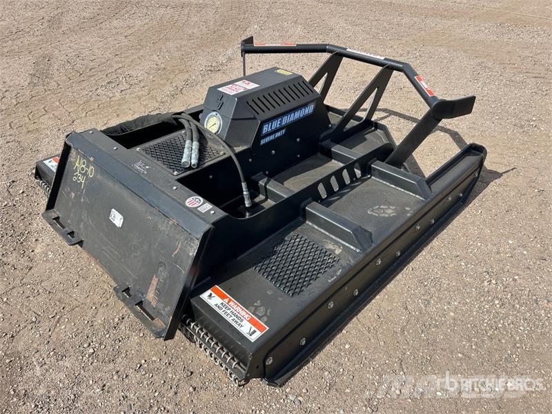 Blue Diamond 72 in Skid Steer Brush Cutter (Unused) Навесные и прицепные косилки