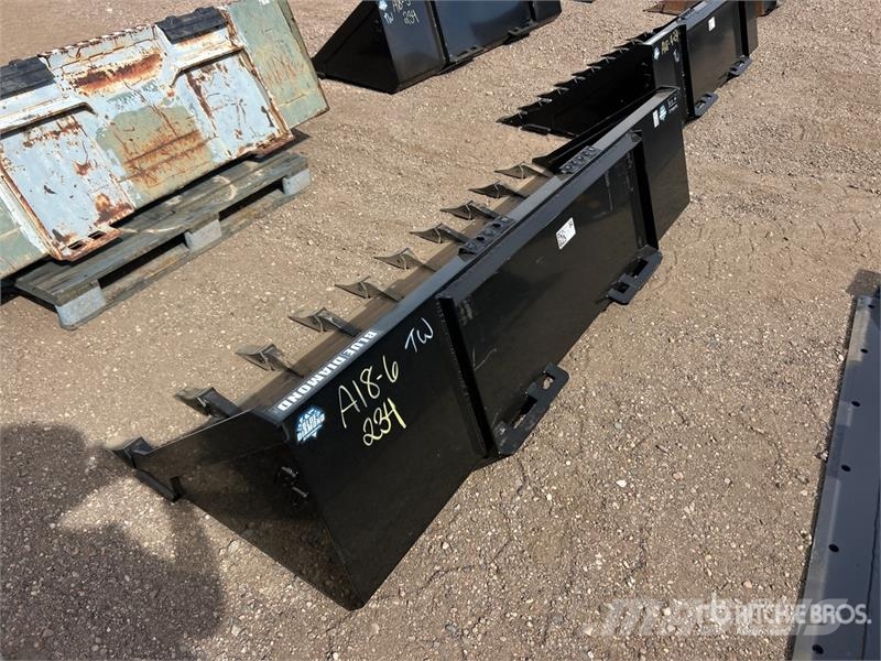 Blue Diamond 84 in Skid Steer Bucket (Unused) دلاء