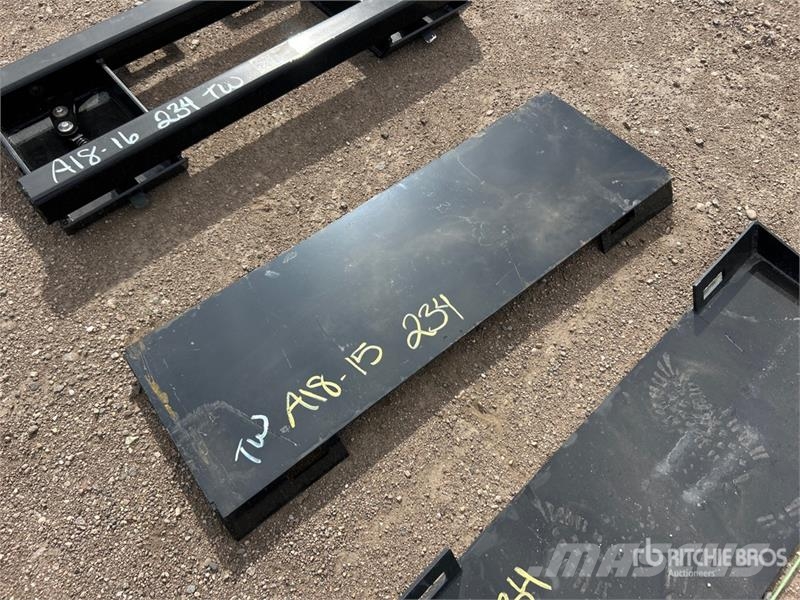 Blue Diamond Skid Steer Attachment Mounting Plate - Fits ASV RC Outros componentes