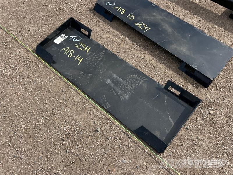 Blue Diamond Skid Steer Attachment Mounting Plate - Fits ASV RC Outros componentes